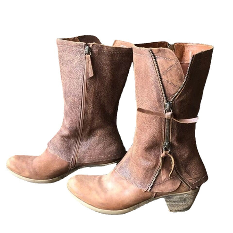Schicke Orthopädische Stiefel mit einzigartigem Design