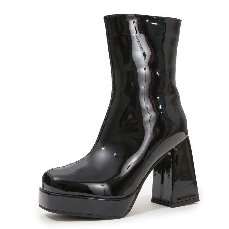 Vintage inspirierte Orthopädische Stiefel