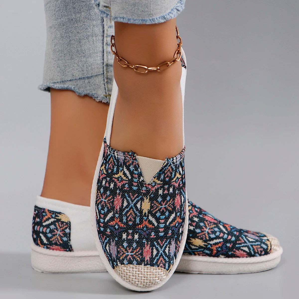 Lässige und stützende orthopädische Schuhe