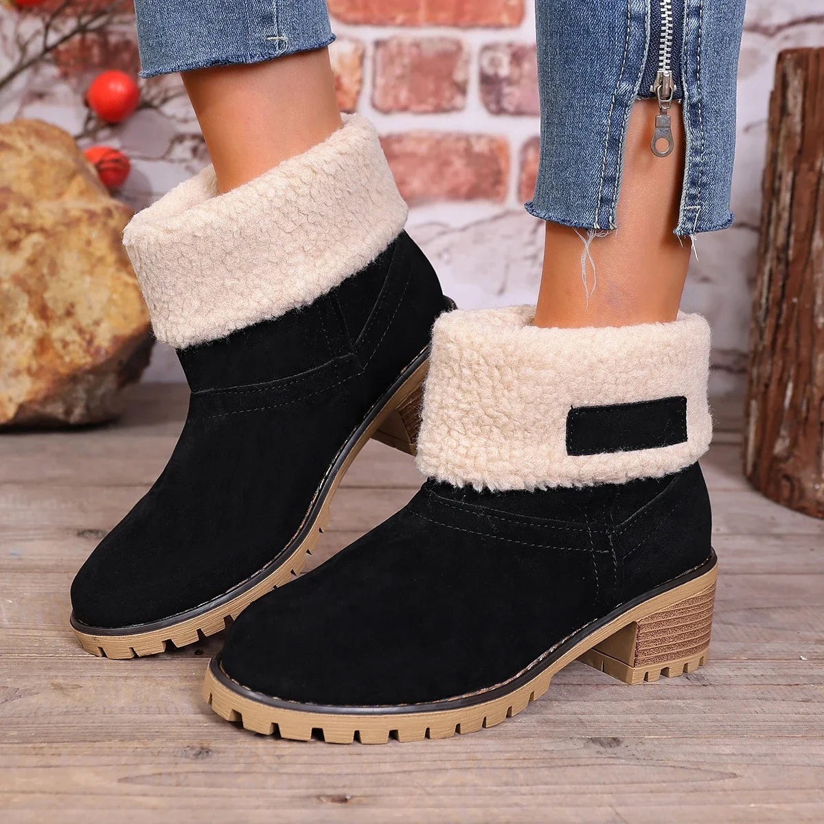 Stützende und stilvolle orthopädische Stiefel