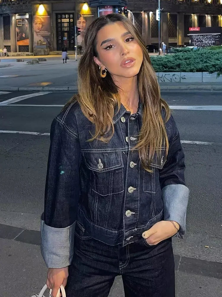 Zeitloser Vintage-Stil Jacke