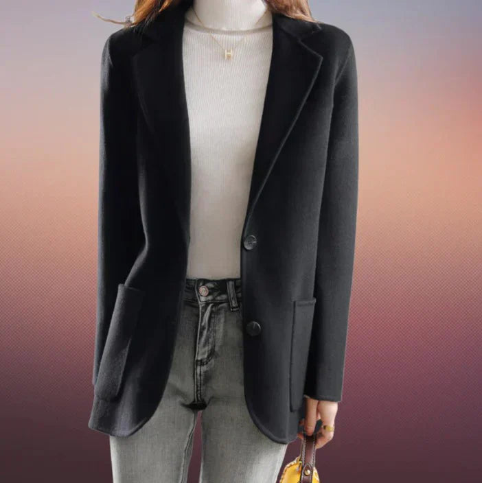 MW | dicker Damenblazer für Herbst und Winter