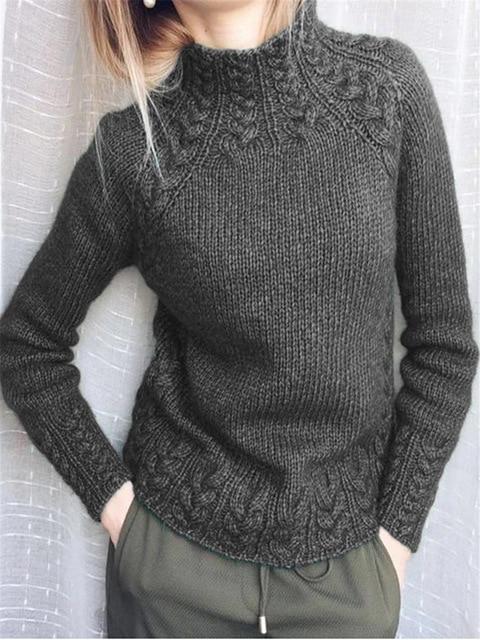 Zeitloser Vintage-Stil Pullover