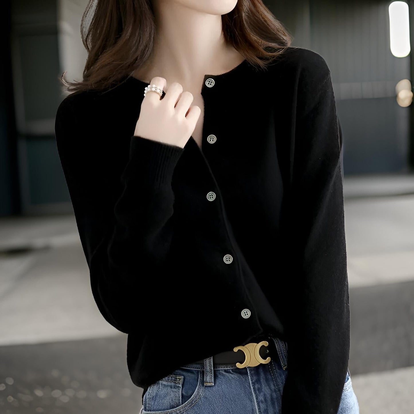Klassisch gestaltete Pullover