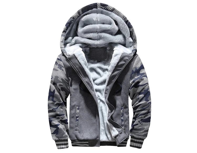 MW | Übergroße Winter-Herrenkapuzenpullover