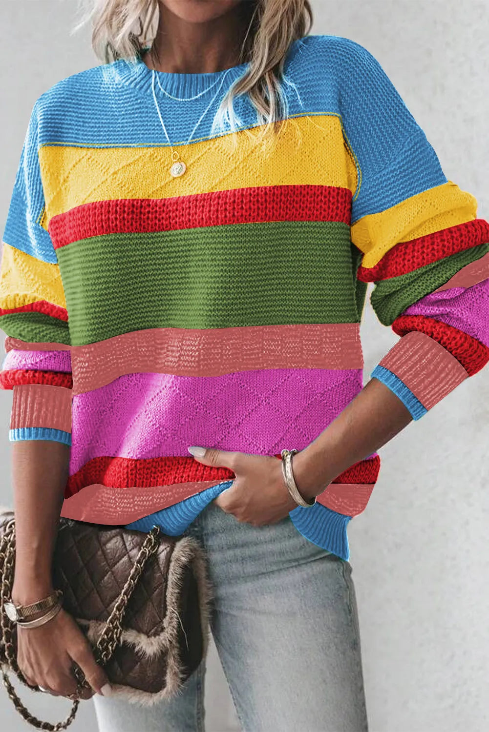 Zeitloser Vintage-Stil Pullover