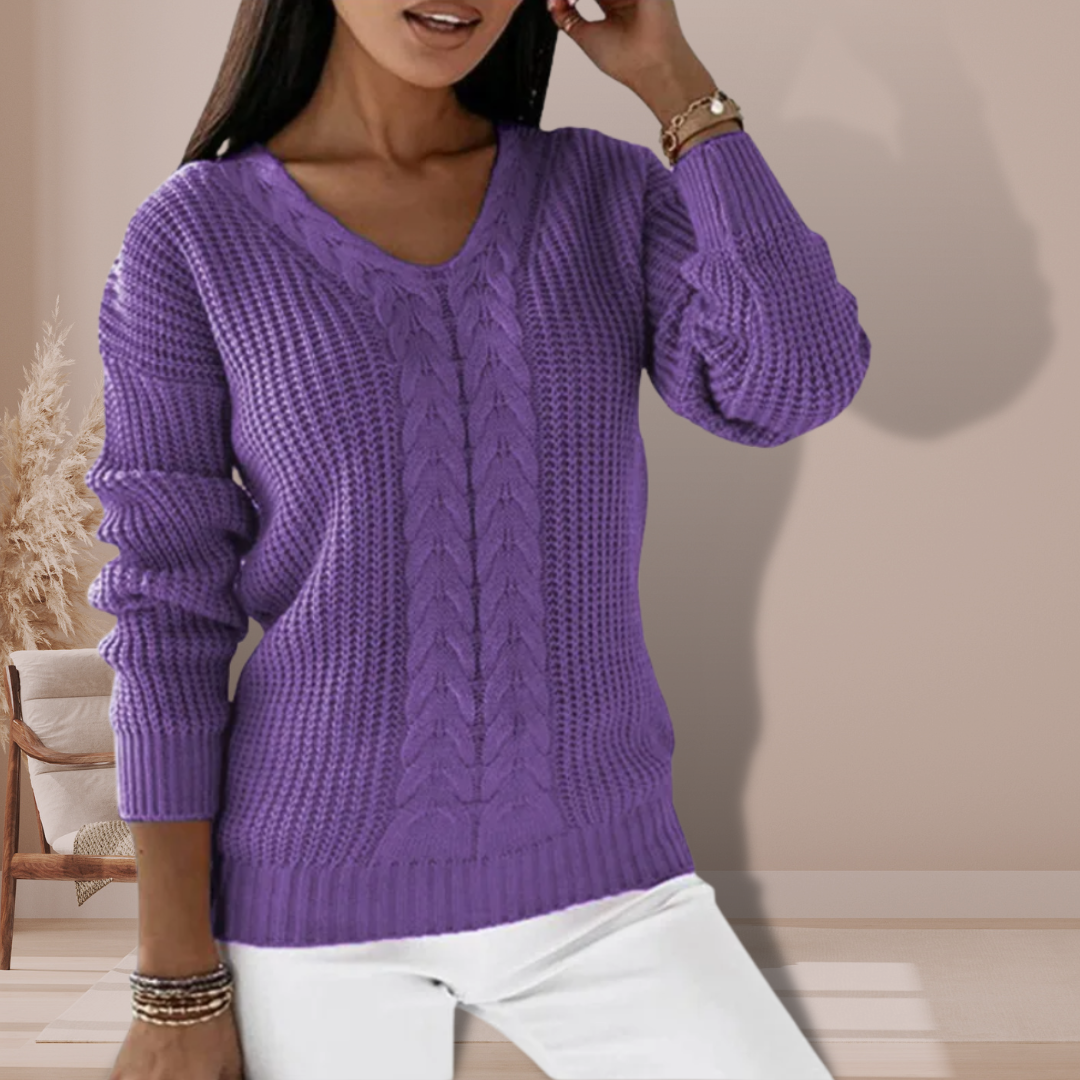 Wunderschön gefertigter Pullover