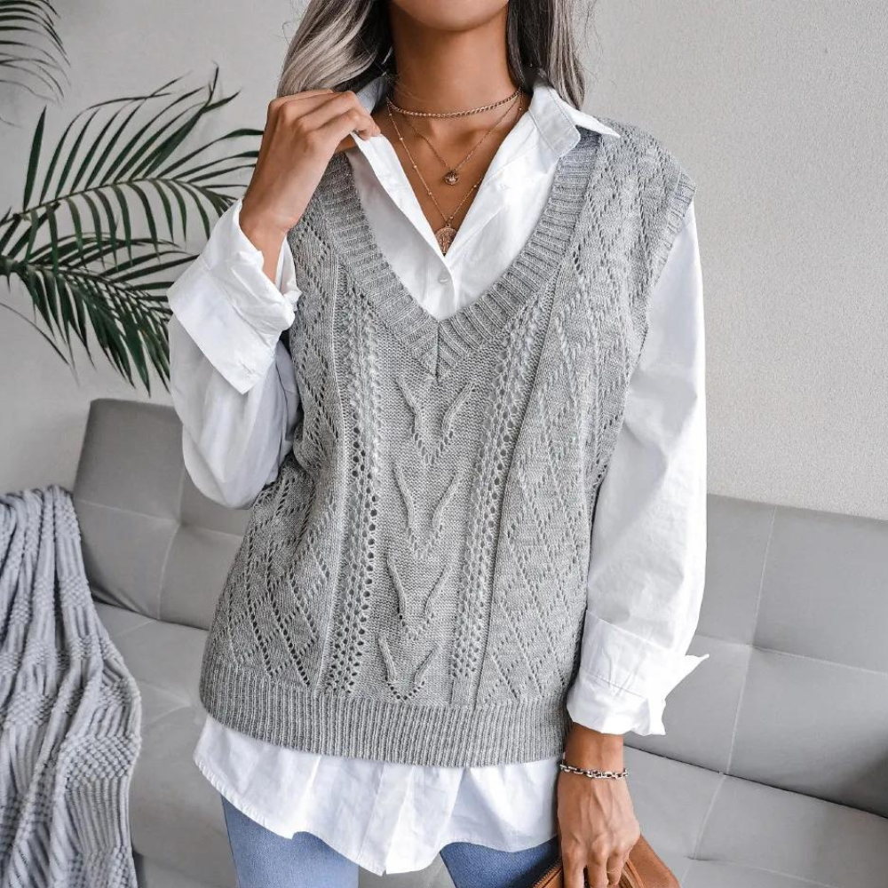 Zeitloser Vintage-Stil Pullover