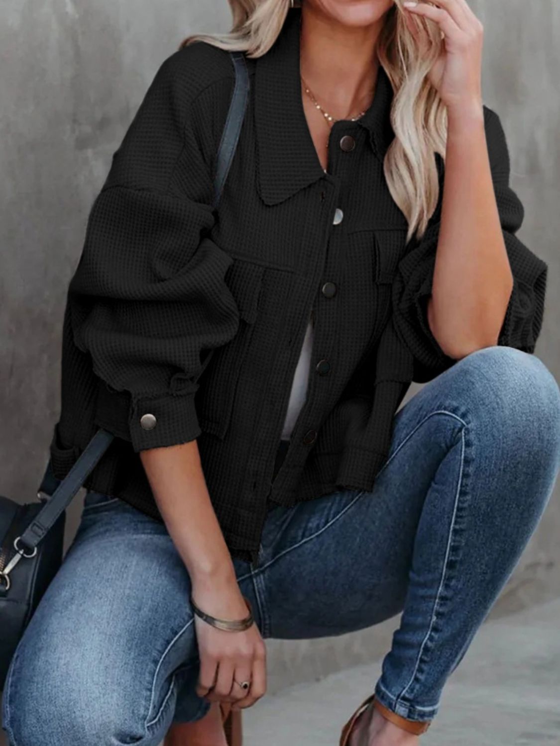 Elegant gestaltete Jacke