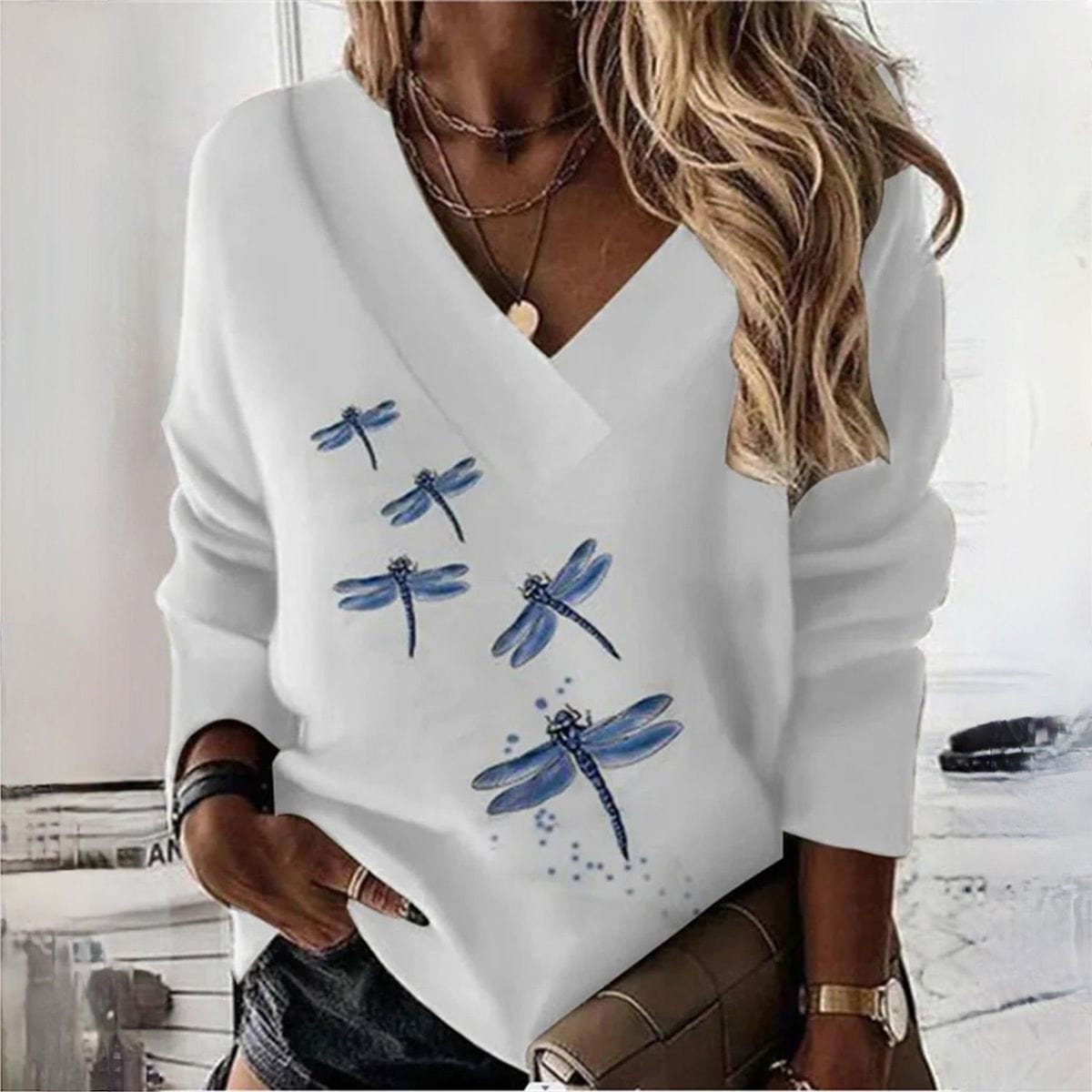 MW | Eleganter Libelle-Pullover