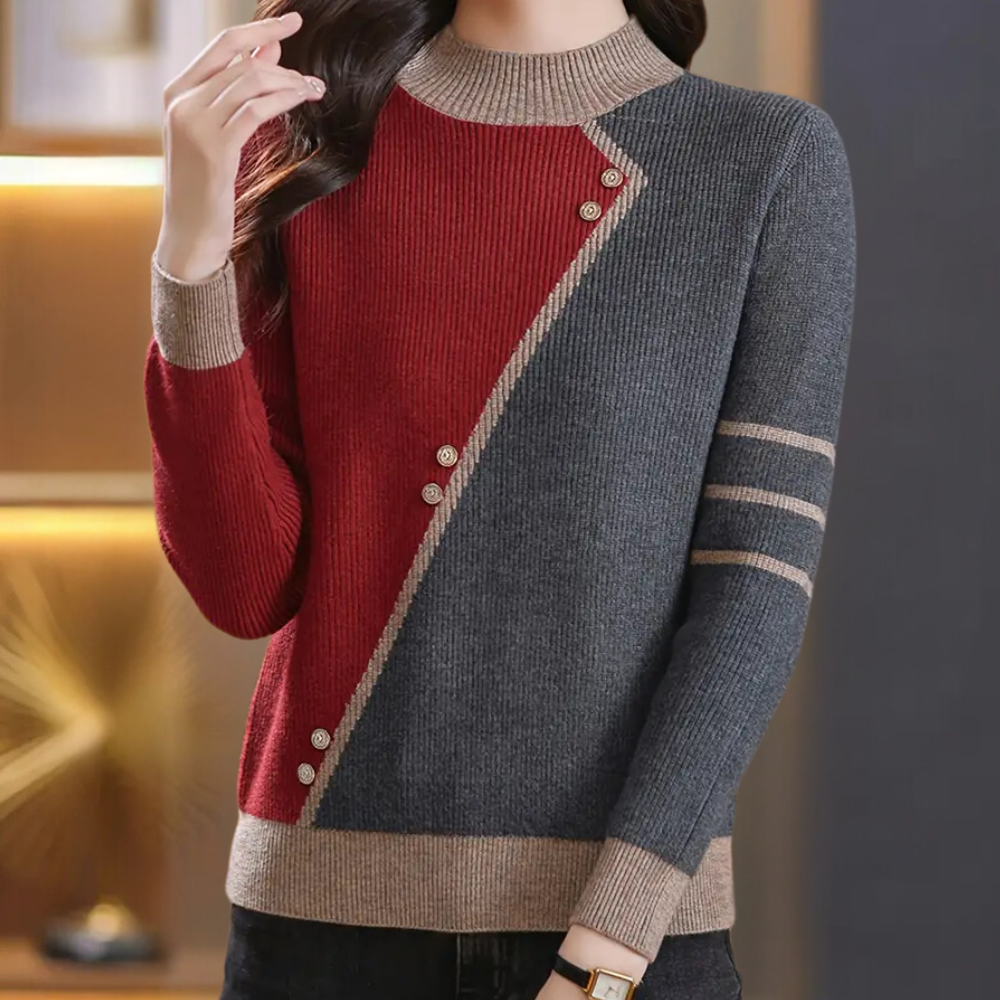 Zeitloser Vintage-Stil Pullover