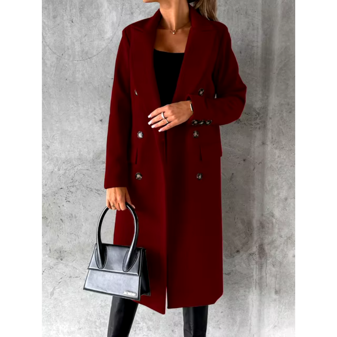 Klassisch gestaltete Jacke