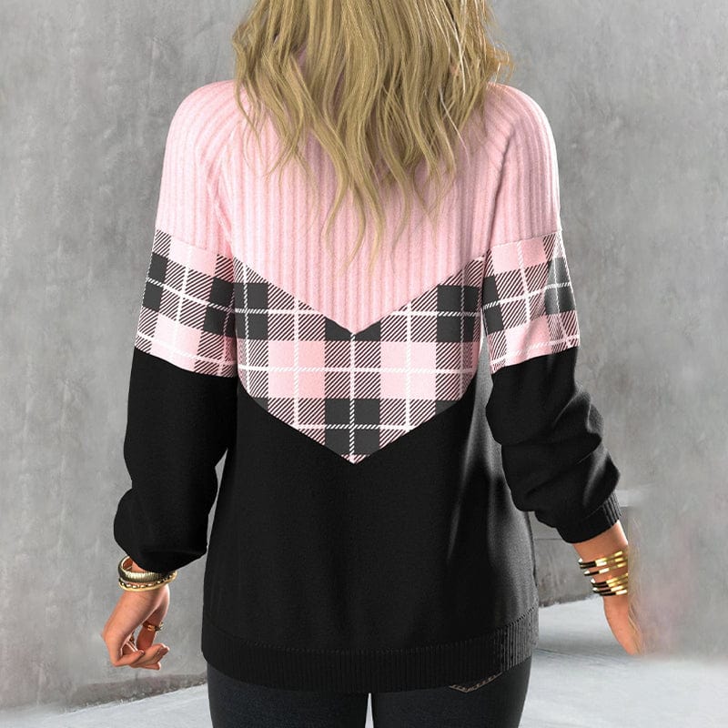 MW | Rosa modischer Pullover