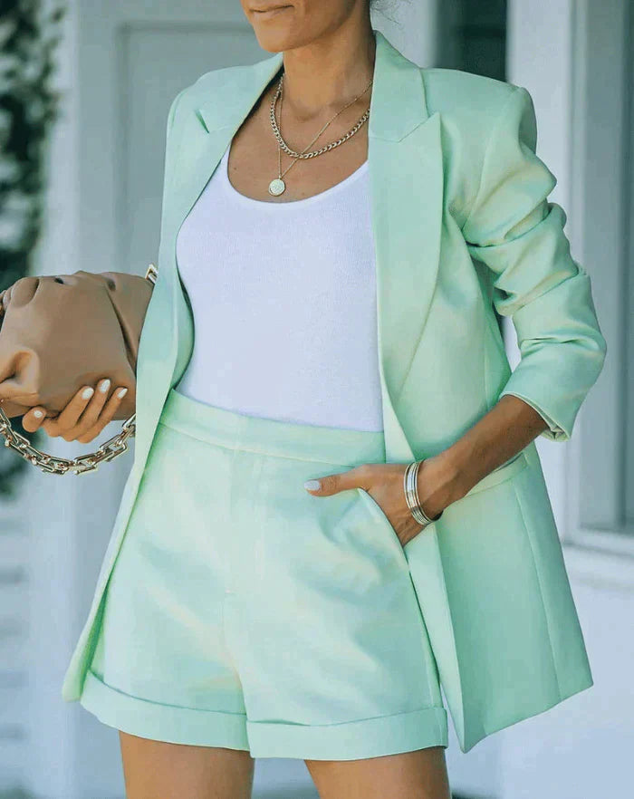 MW | Blazer & Shorts Set