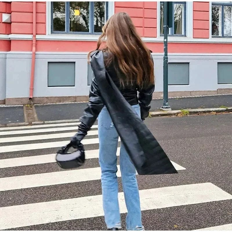 MW | Ärmellose lockere Jacke mit elegantem Rundhalsausschnitt in einfarbigem Strickpullover
