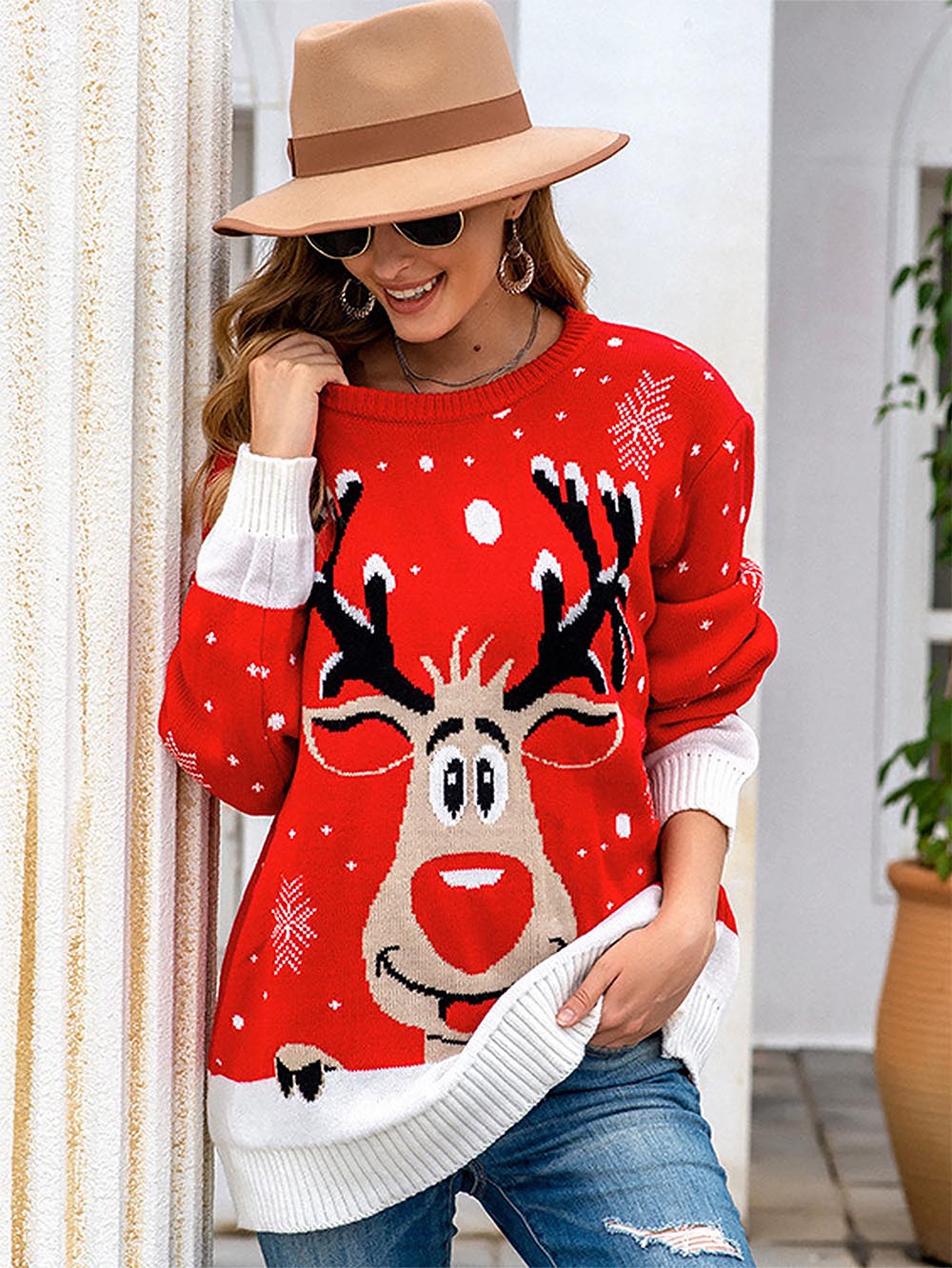 Anmutig gestaltete Pullover