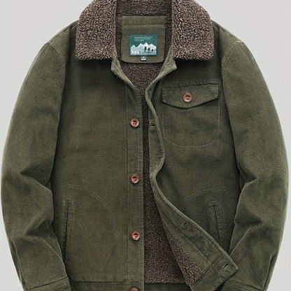 MW | Warme Fleece-Knopfjacke