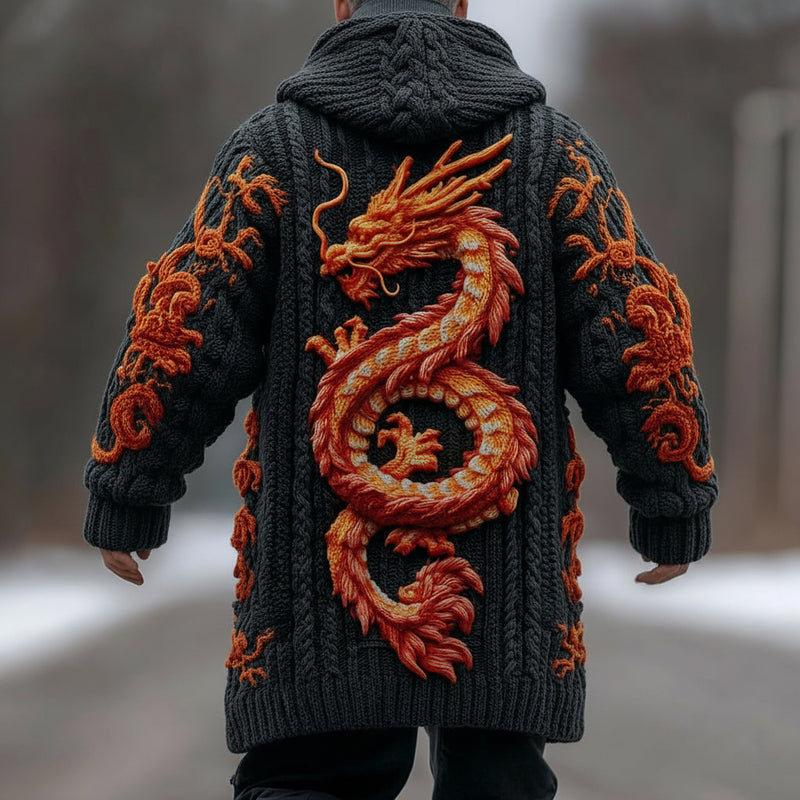 Wunderschön gefertigte Strickjacke