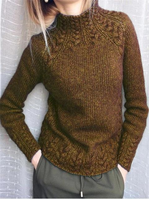 Zeitloser Vintage-Stil Pullover