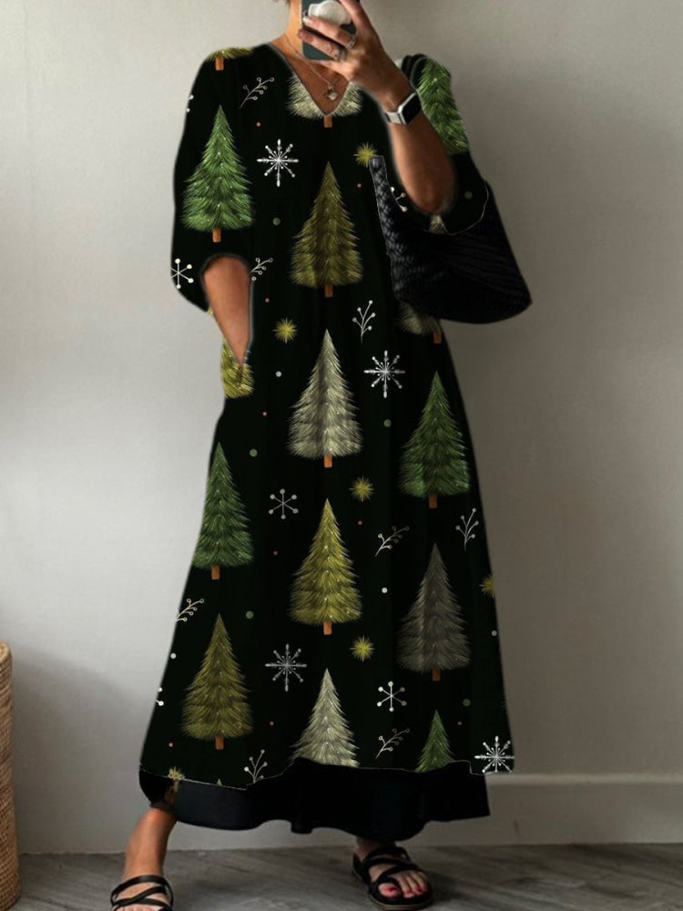 Anmutig gestaltete Kleid