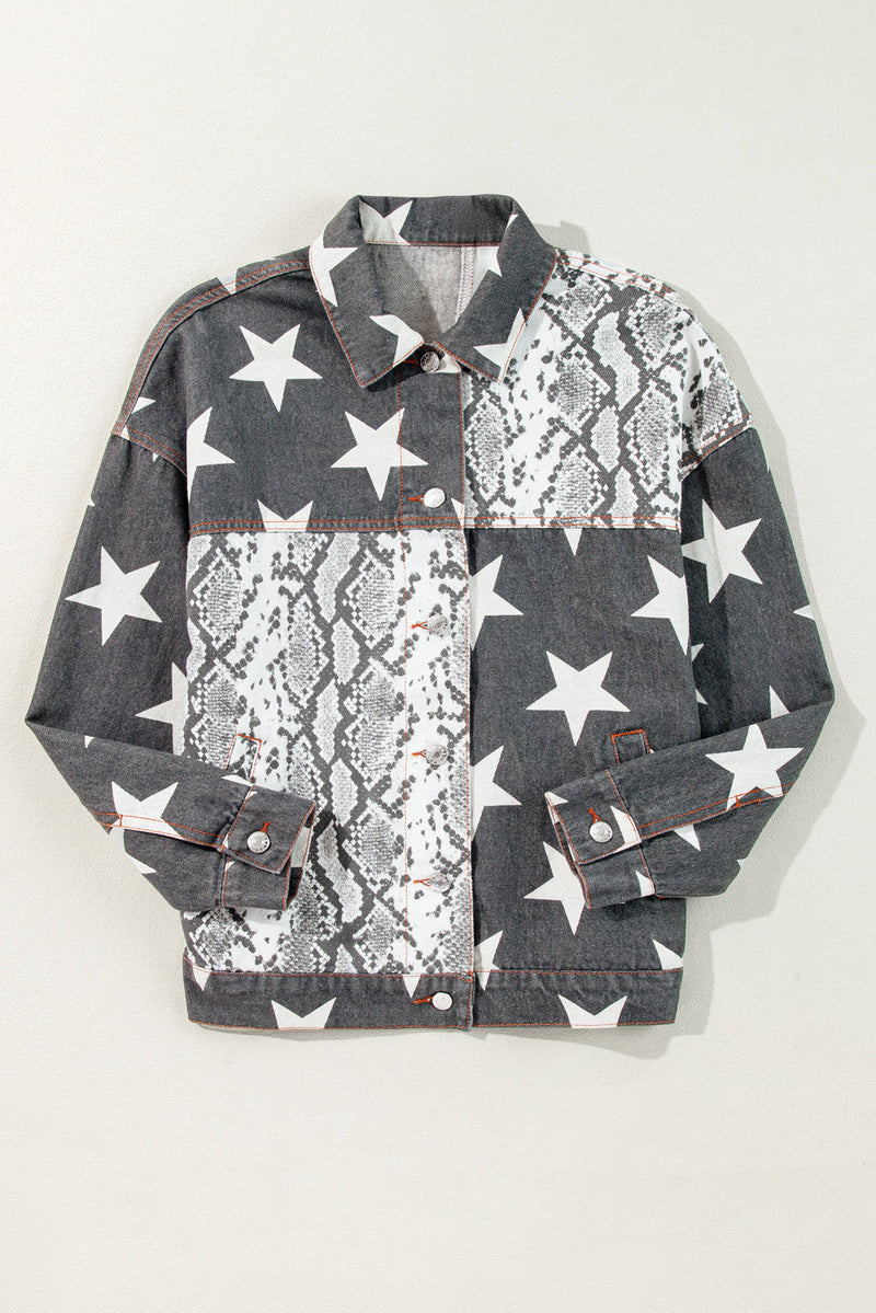 Anmutig gestaltete Jacke