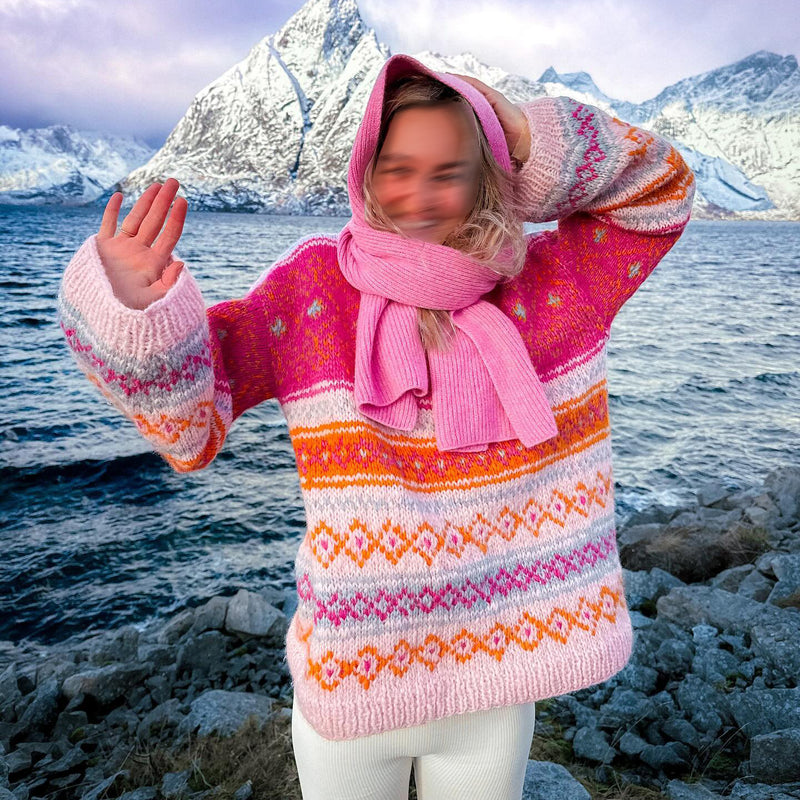 Zeitloser Vintage-Stil Pullover