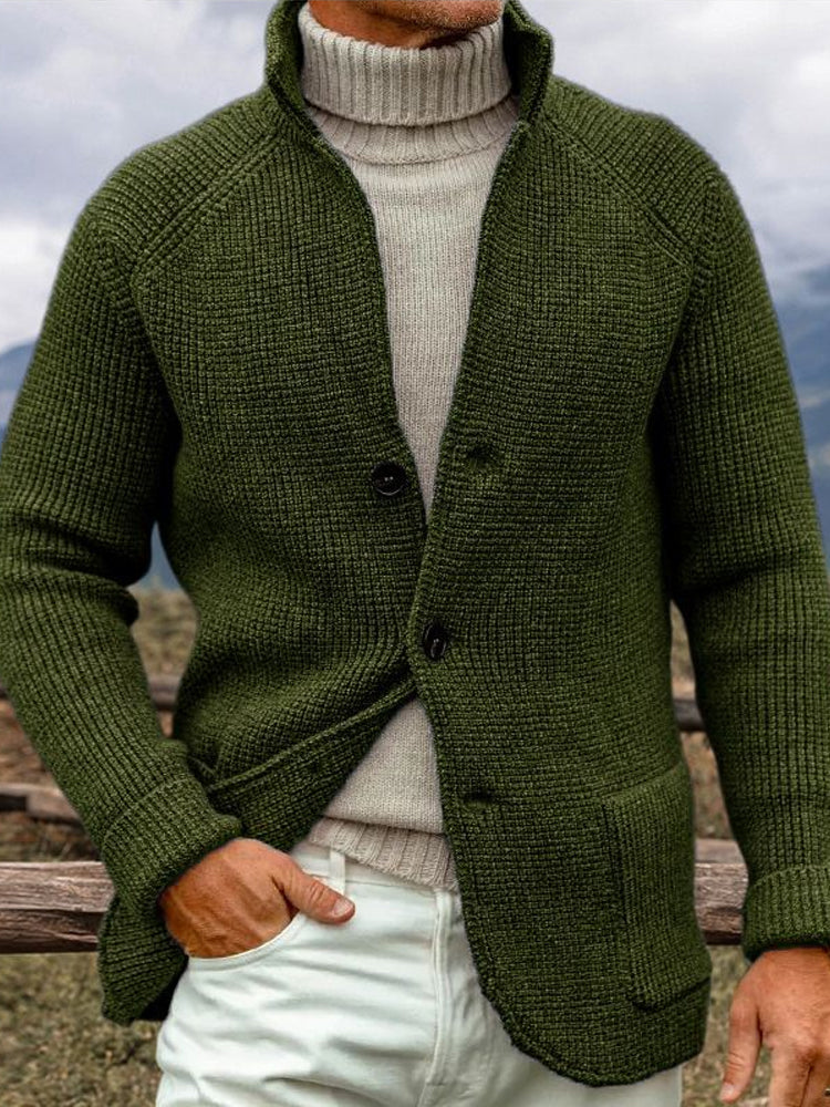 Klassische Vintage Strickjacke