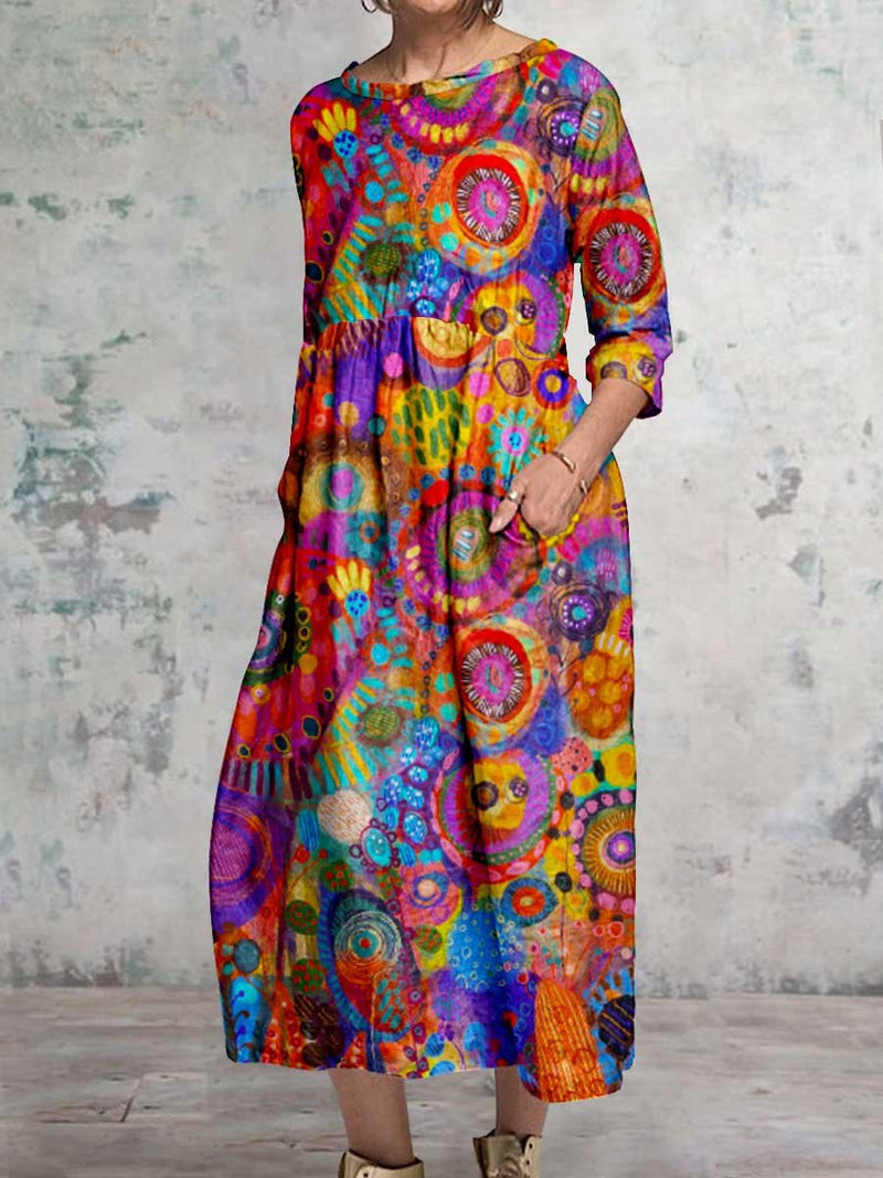 Durchdacht gestaltete Kleid