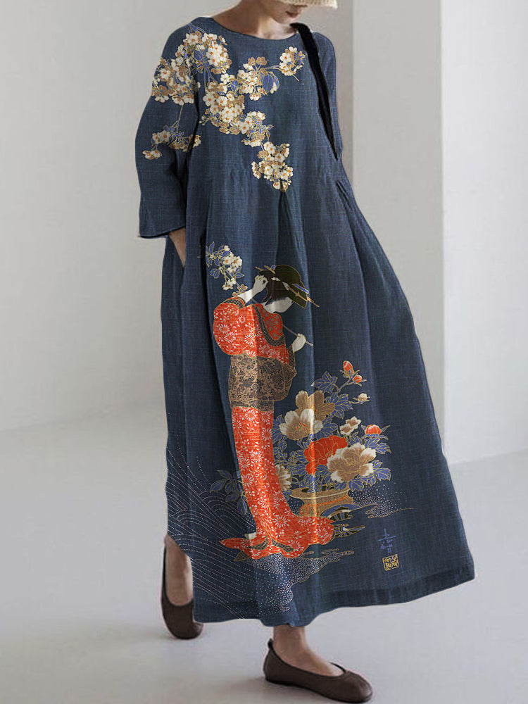 Zeitloser Vintage-Stil Kleid