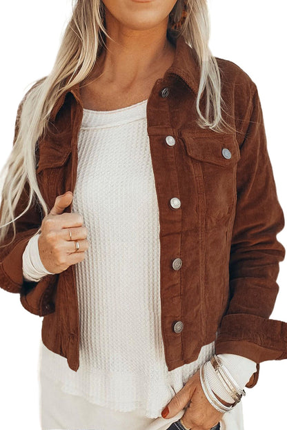 Anmutig gestaltete Jacke