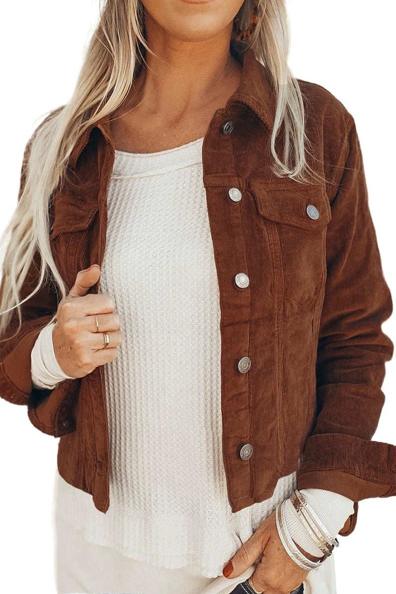 Anmutig gestaltete Jacke