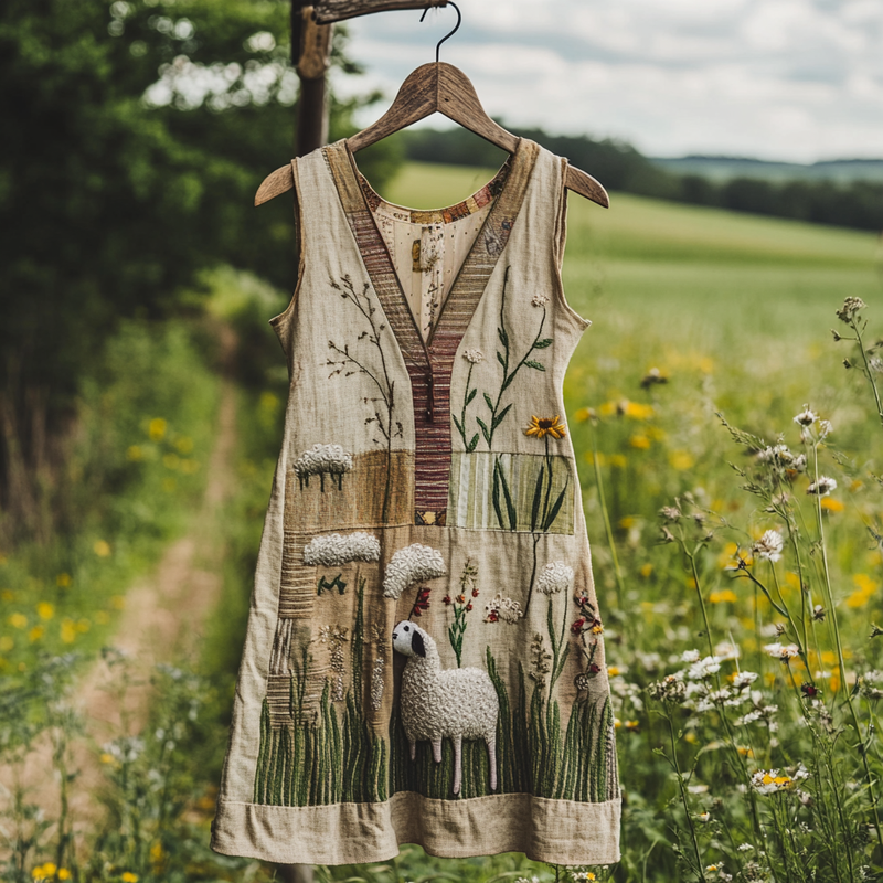 Klassische Vintage Kleid