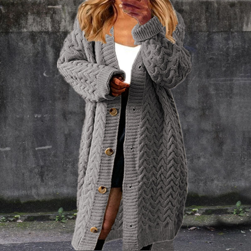 Anmutig gestaltete Strickjacke