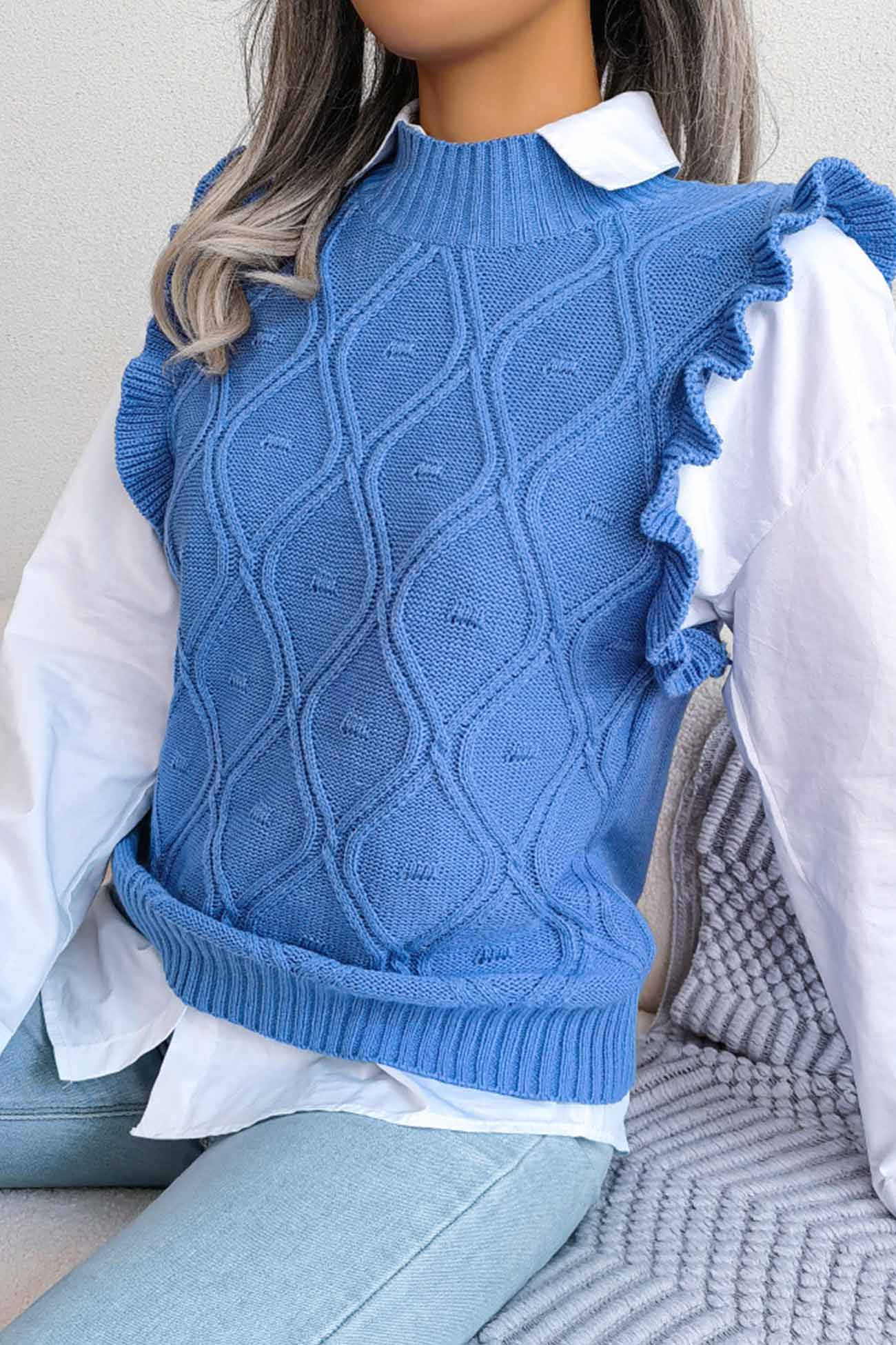 Zeitloser Vintage-Stil Pullover