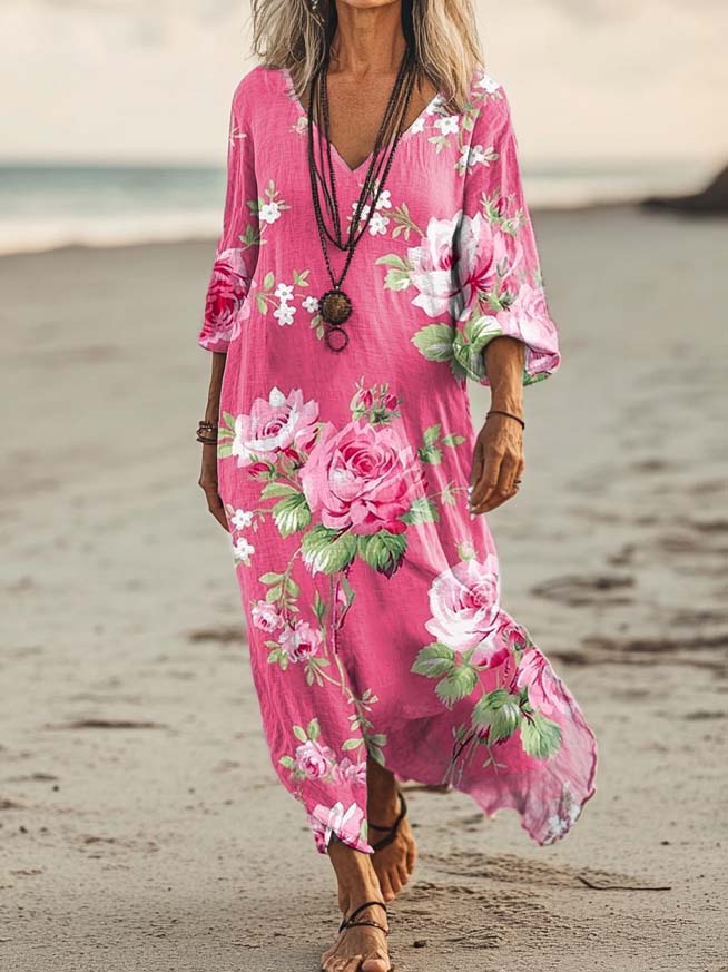 Klassische Vintage Kleid