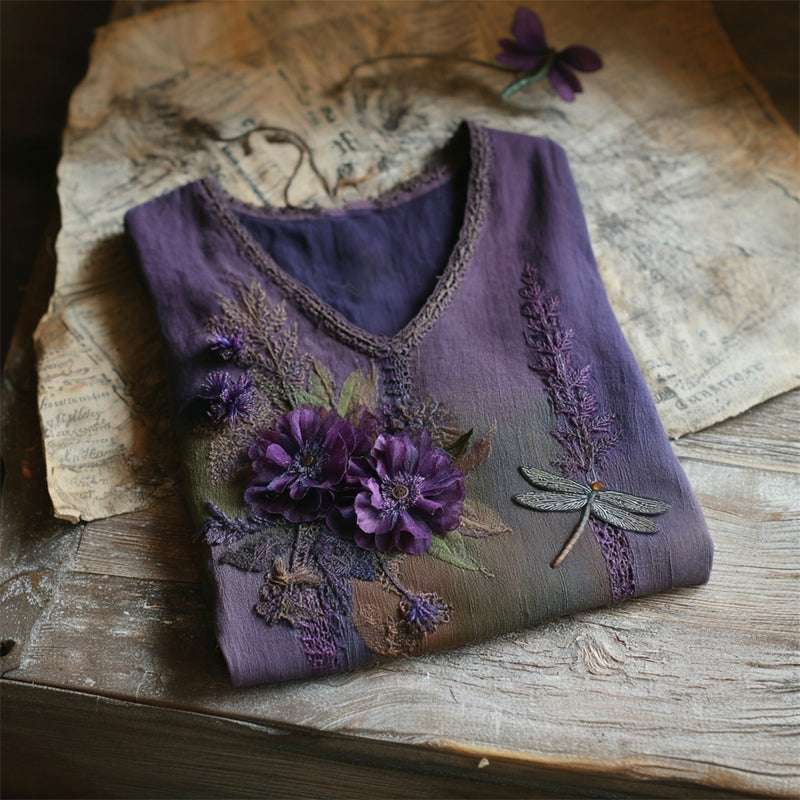 Zeitloser Vintage-Stil T-Shirt
