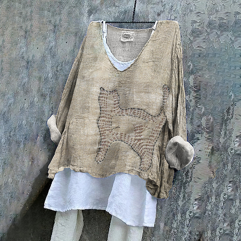 Anmutig gestaltete Bluse