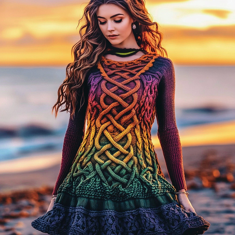 Elegant gestaltete Kleid