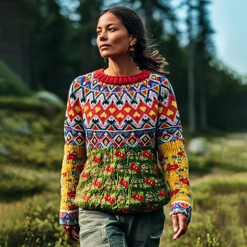 Klassisch gestaltete Pullover