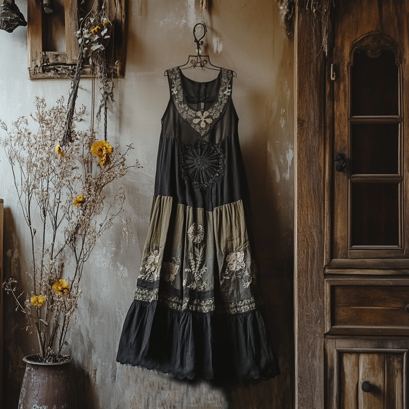 Anmutig gestaltete Kleid