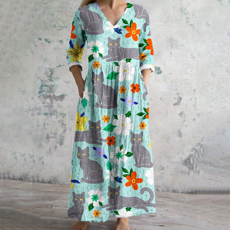 Anmutig gestaltete Kleid