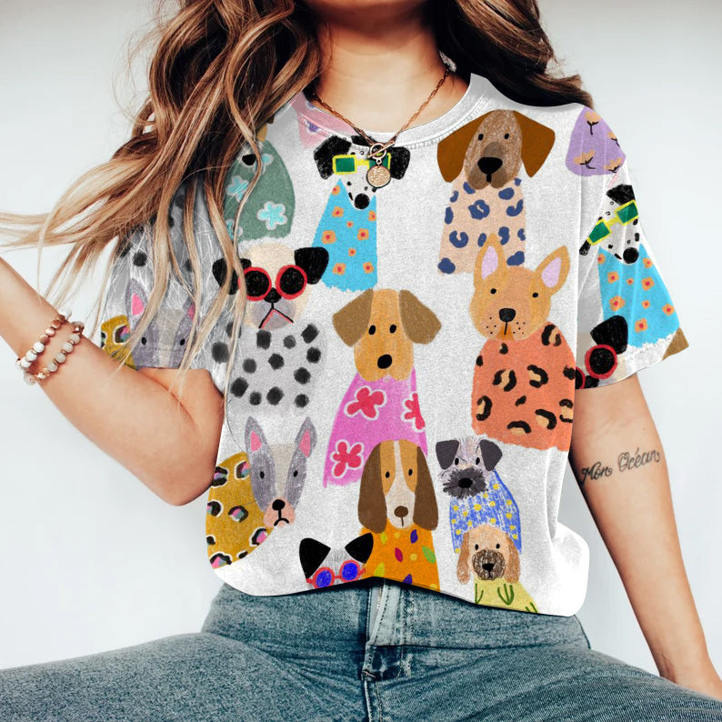 Durchdacht gestaltete T-Shirt