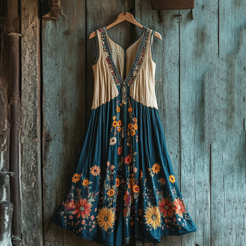 Klassische Vintage Kleid