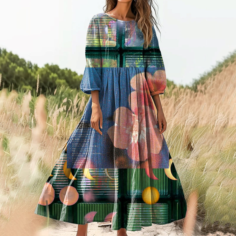 Klassisch gestaltete Kleid