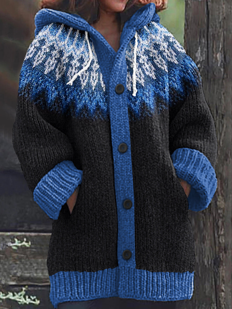 Wunderschön gefertigte Strickjacke