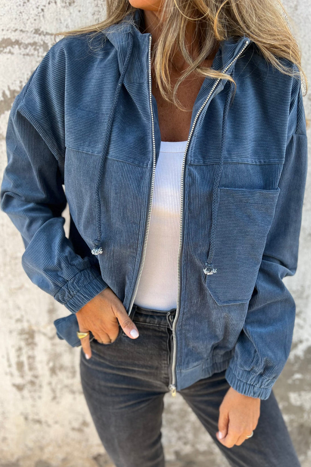 Zeitloser Vintage-Stil Jacke