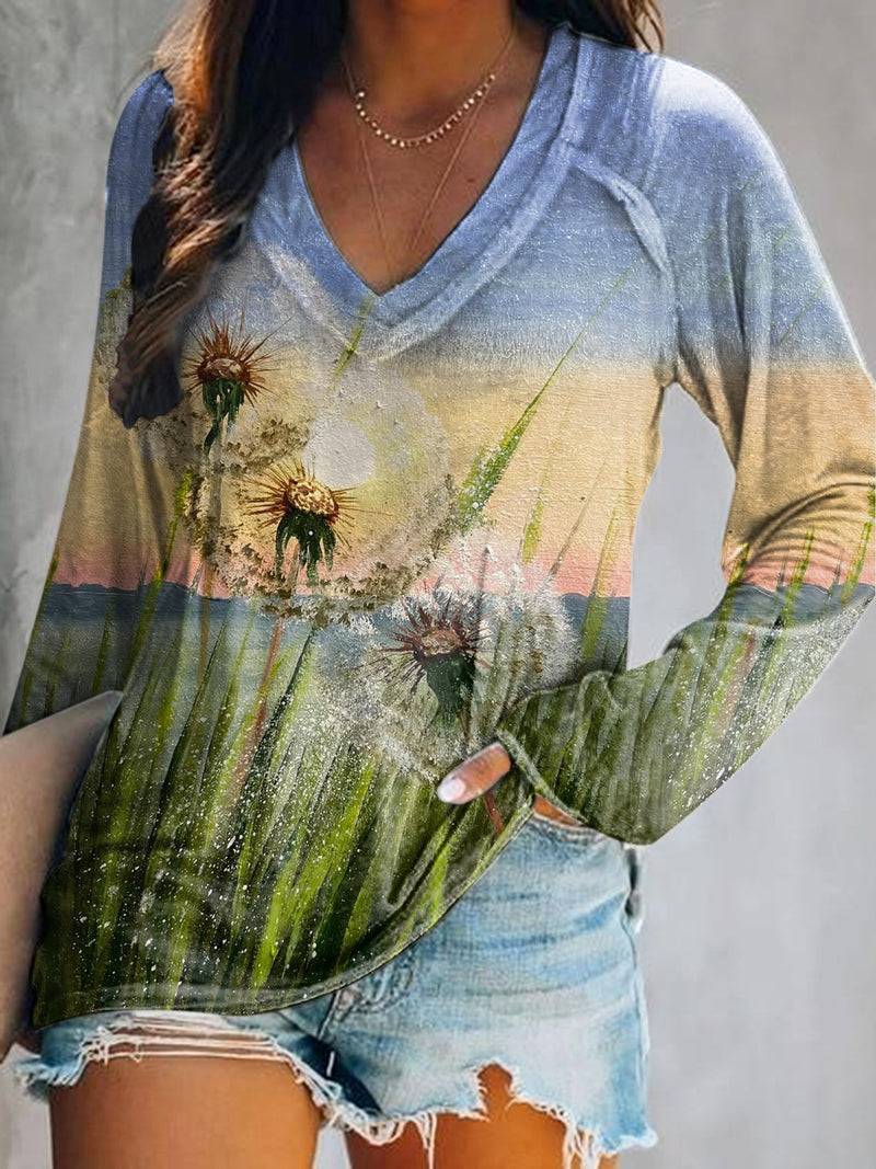 Zeitloser Vintage-Stil Top