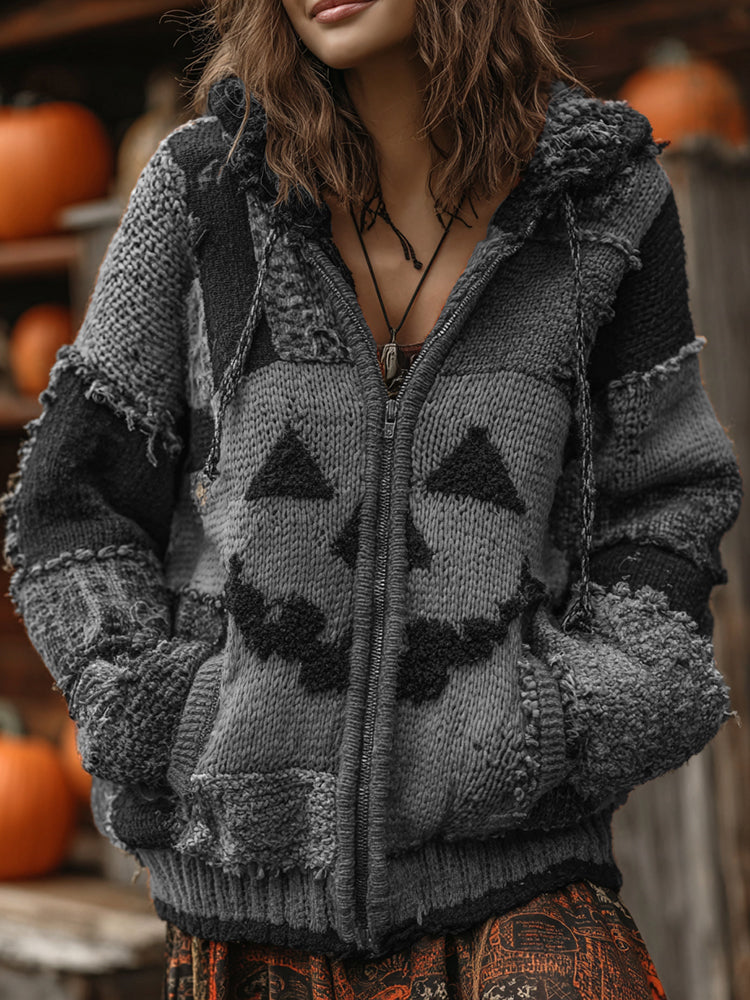 Wunderschön gefertigte Strickjacke