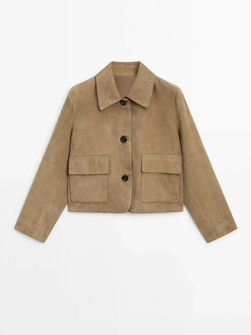 Anmutig gestaltete Jacke