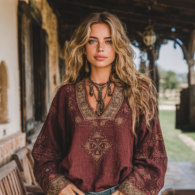 Vintage inspirierte Top